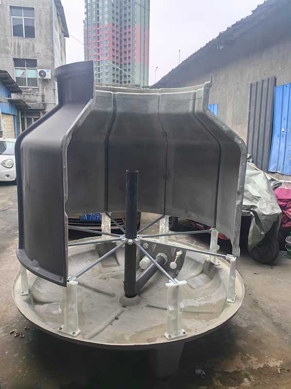 遵义60T玻璃钢冷却塔整塔发货