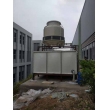 四川什邡淮口80T冷却塔27方玻璃钢水箱水泵管道冷却塔循环系统安装现场